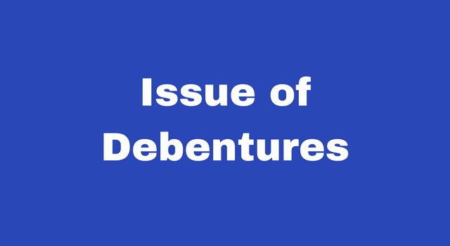 Debentures