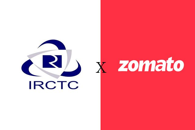 Zomato has partnered with IRCTC